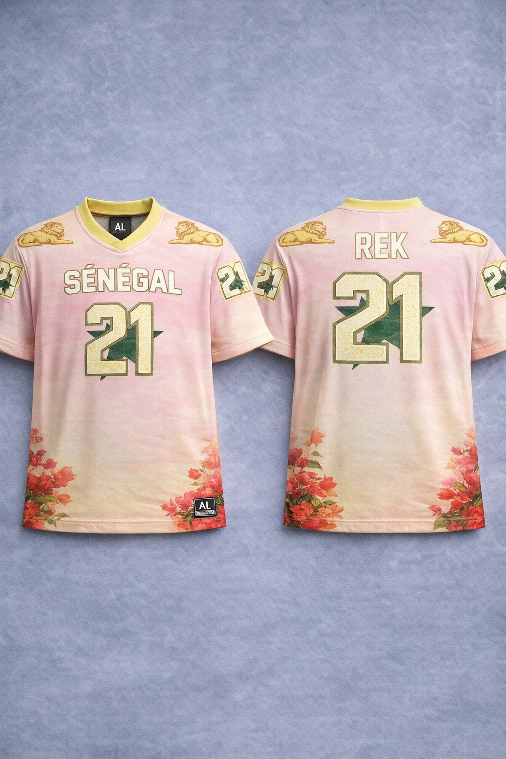 Sénégal #21 RÈK jersey — Téranga lion